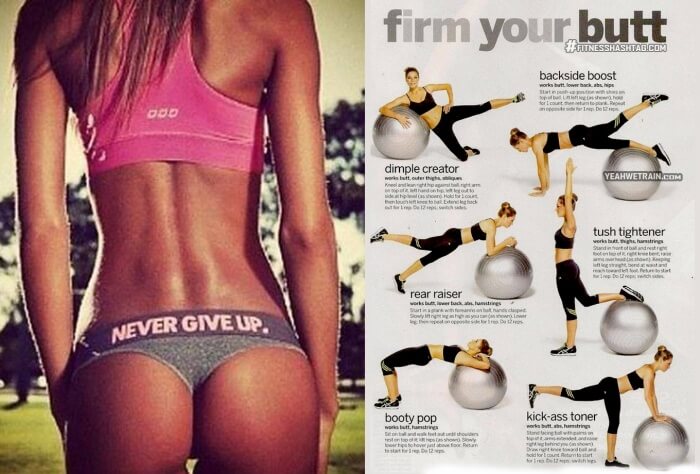 Firm Your Butt! - Legs Ass Healthy Fitness Sixpack Workouts Gym